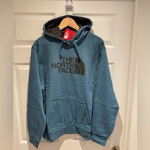 NEW The North Face Half Dome Men’s Hoody Blue Green size L